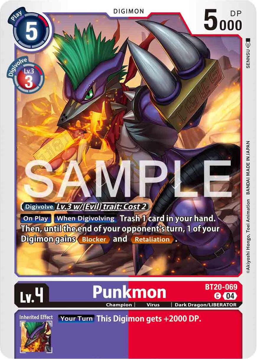 Punkmon [BT20-069] [Release Special Booster 2.0] | Enigma On Main