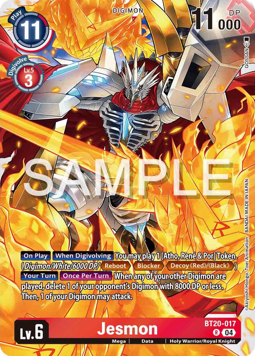 Jesmon [BT20-017] [Release Special Booster Ver.2.0] | Enigma On Main