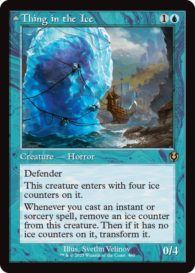 Thing in the Ice // Awoken Horror (Retro Frame) [Innistrad Remastered] | Enigma On Main