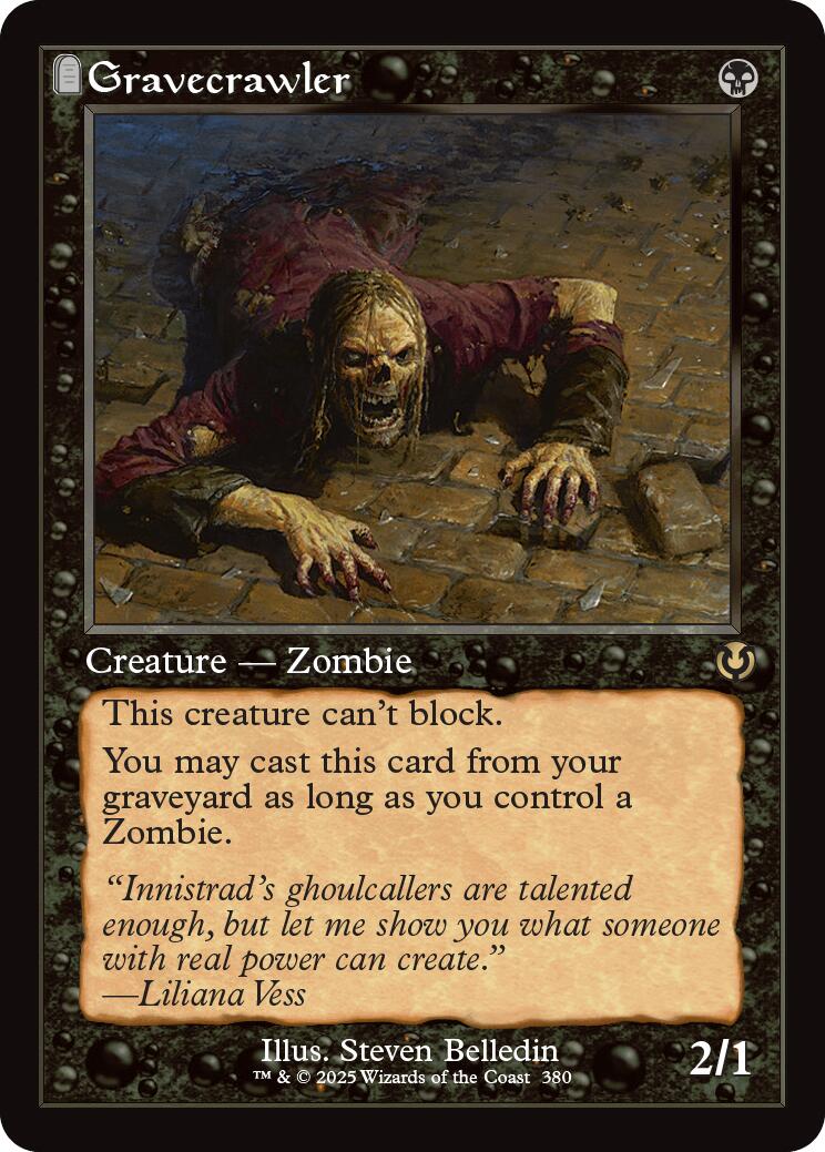 Gravecrawler (Retro Frame) [Innistrad Remastered] | Enigma On Main