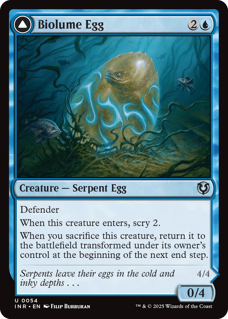 Biolume Egg // Biolume Serpent [Innistrad Remastered] | Enigma On Main