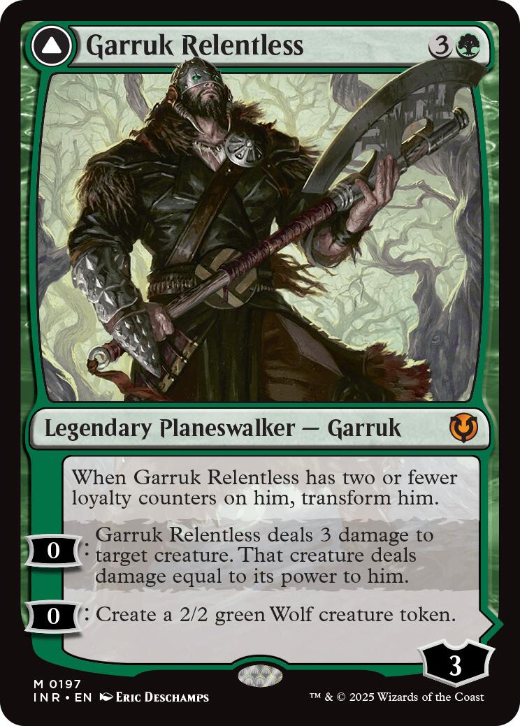 Garruk Relentless // Garruk, the Veil-Cursed [Innistrad Remastered] | Enigma On Main