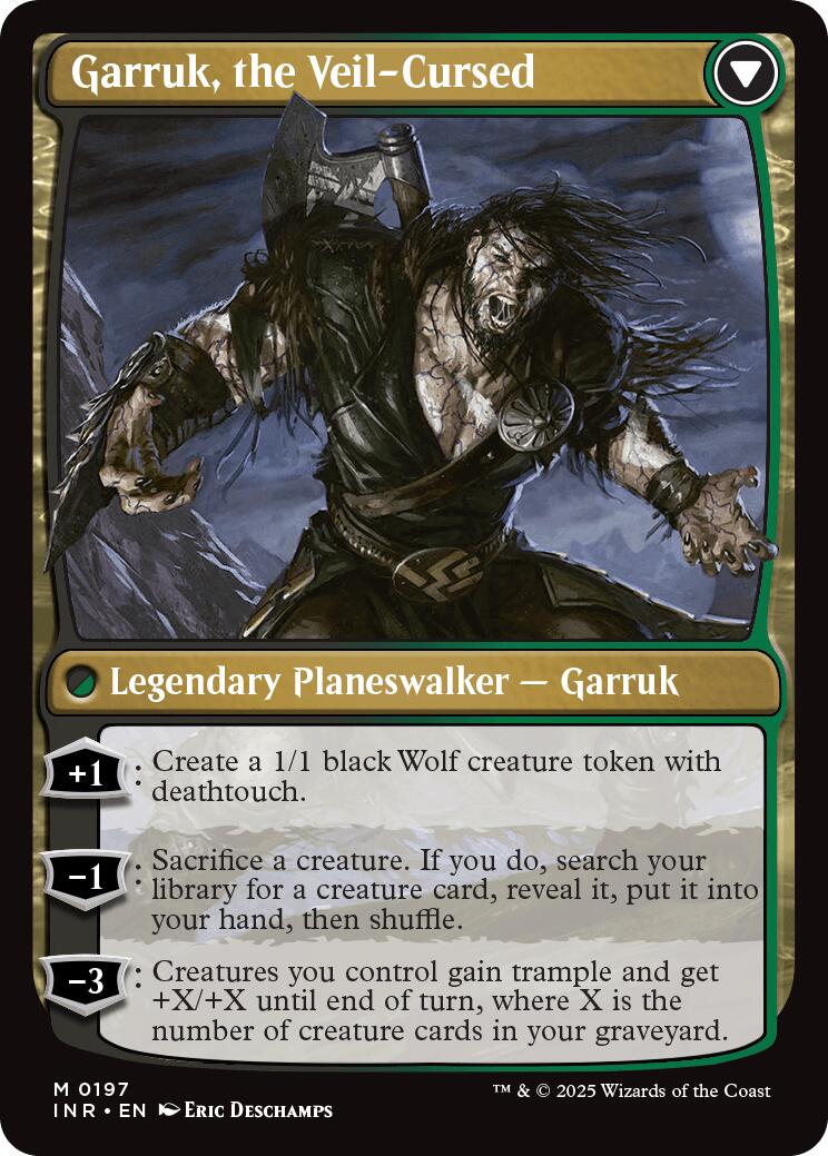 Garruk Relentless // Garruk, the Veil-Cursed [Innistrad Remastered] | Enigma On Main