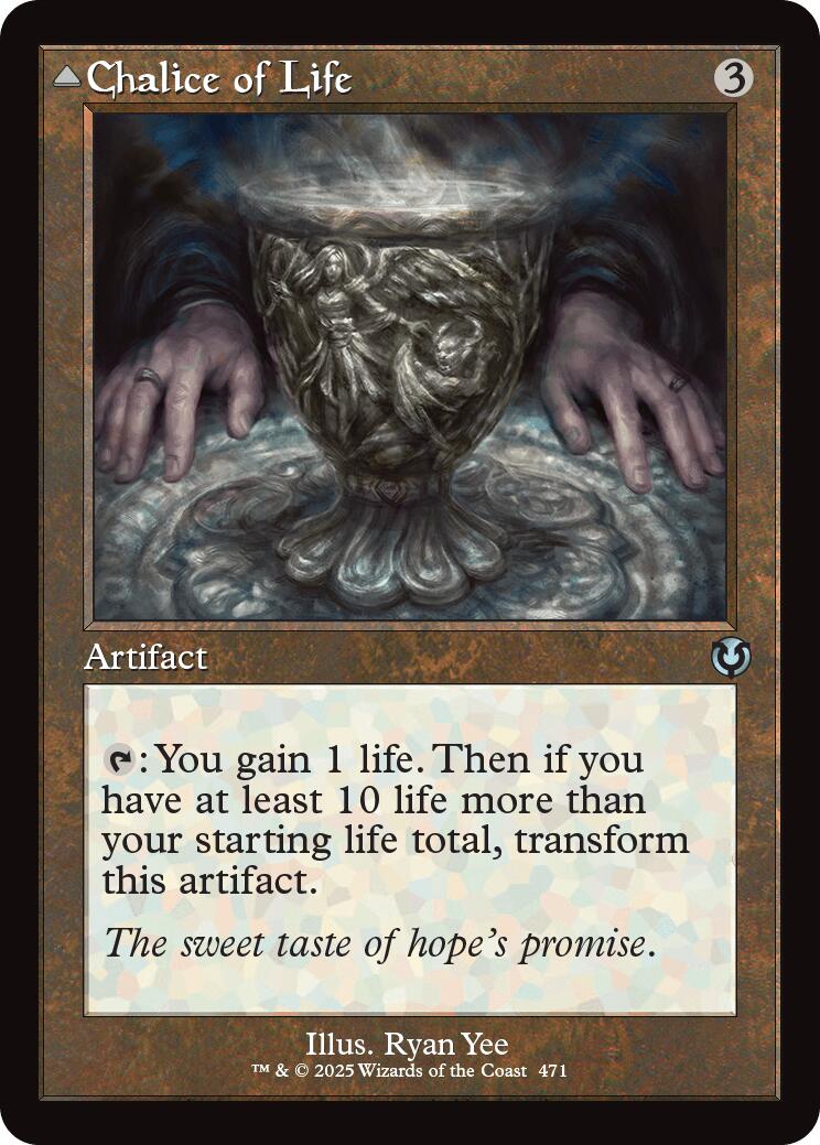 Chalice of Life // Chalice of Death (Retro Frame) [Innistrad Remastered] | Enigma On Main