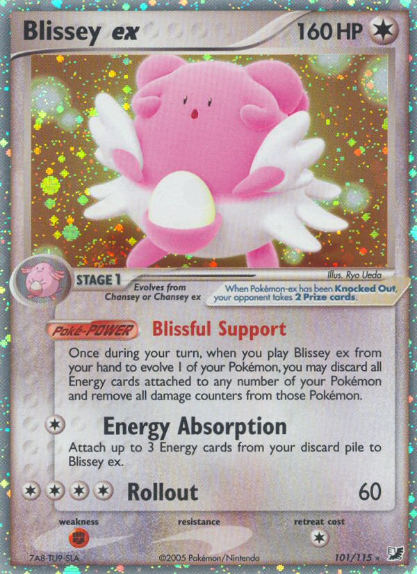 Blissey ex (101/115) [EX: Unseen Forces] | Enigma On Main