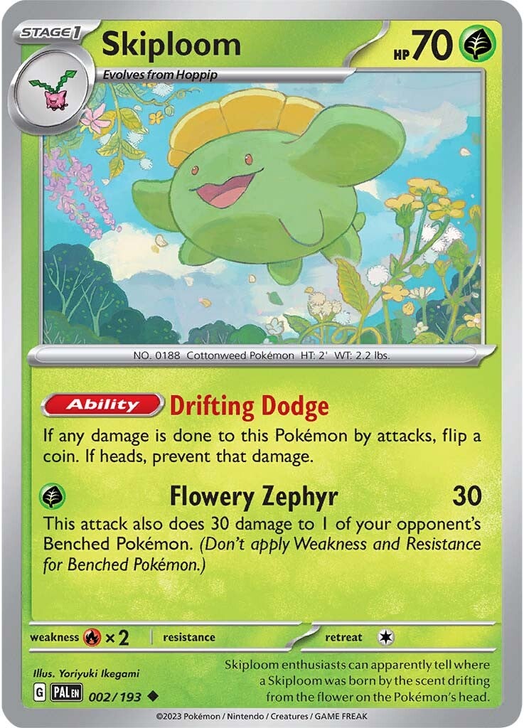 Skiploom (002/193) [Scarlet & Violet: Paldea Evolved] | Enigma On Main