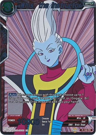 Whis, the Instructor (P-103) [Promotion Cards] | Enigma On Main