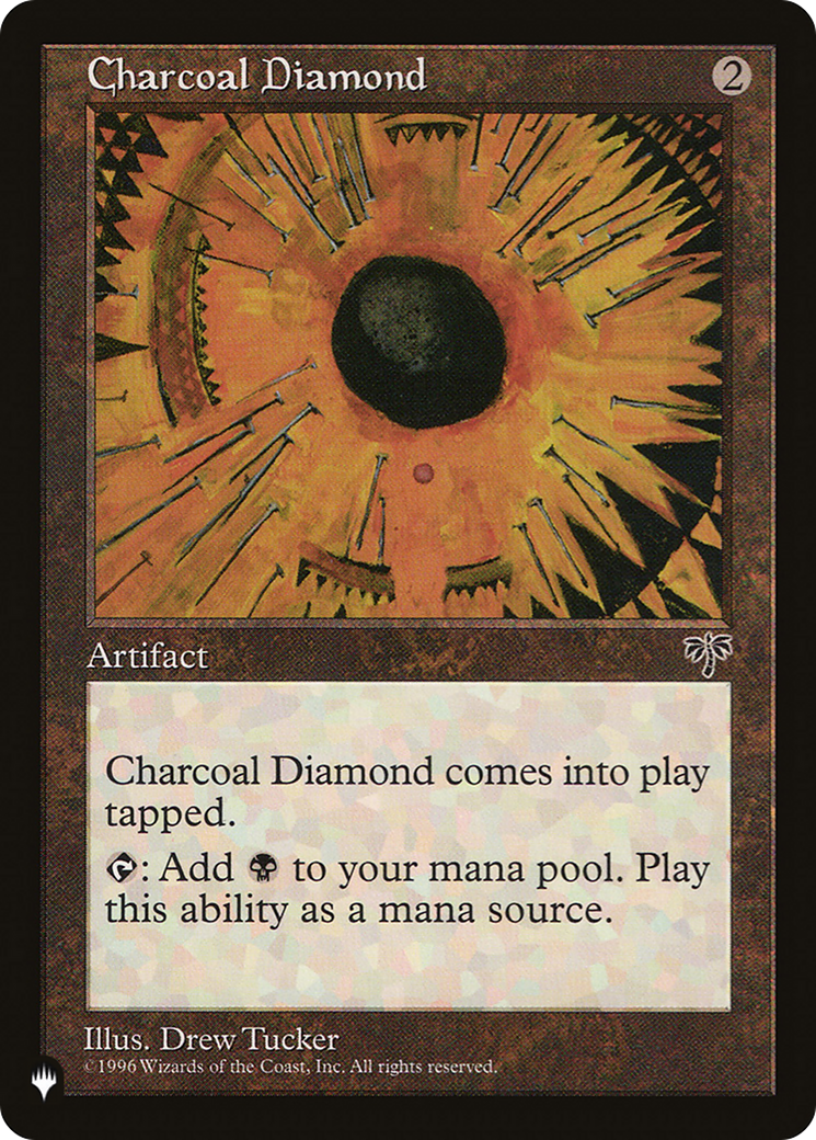 Charcoal Diamond [The List Reprints] | Enigma On Main