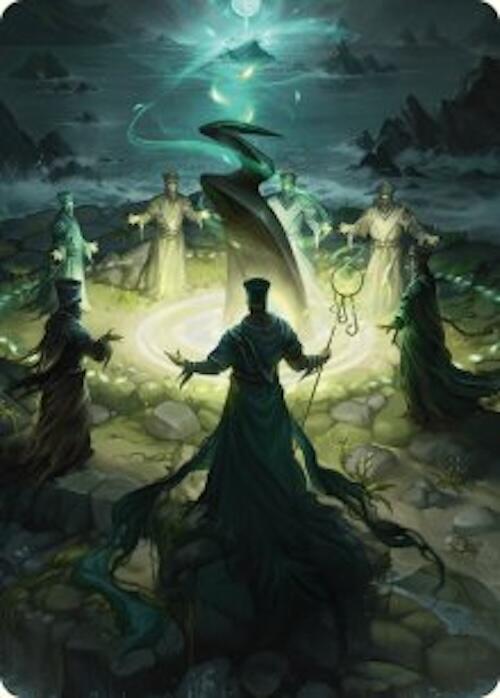 Cryptolith Rite Art Card [Innistrad Remastered Art Series] | Enigma On Main