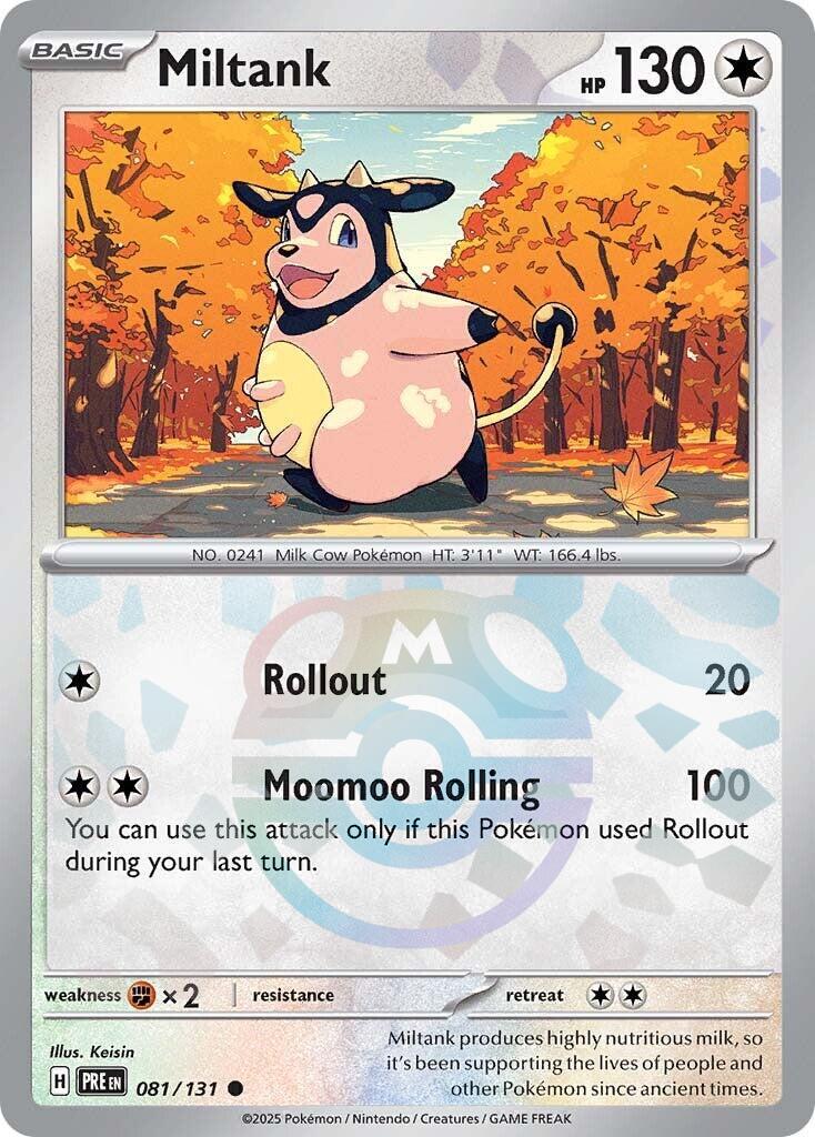 Miltank (081/131) (Master Ball Pattern) [Scarlet & Violet: Prismatic Evolutions] | Enigma On Main