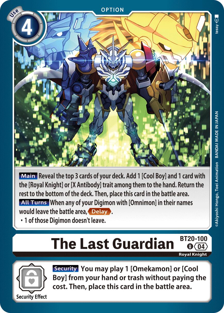 The Last Guardian [BT20-100] [Release Special Booster Ver.2.5] | Enigma On Main