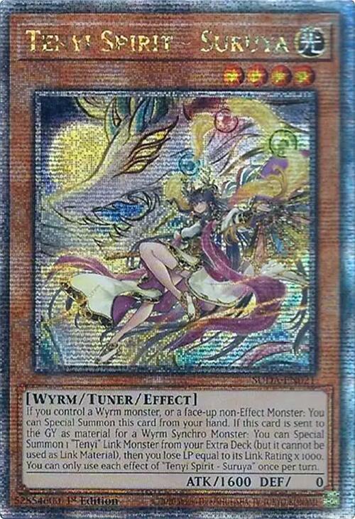 Tenyi Spirit - Suruya (Quarter Century Secret Rare) [SUDA-EN021] Quarter Century Secret Rare | Enigma On Main