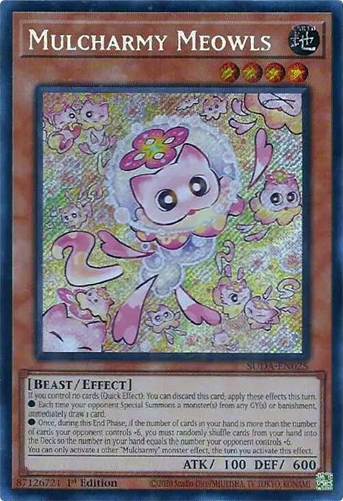 Mulcharmy Meowls [SUDA-EN025] Secret Rare | Enigma On Main