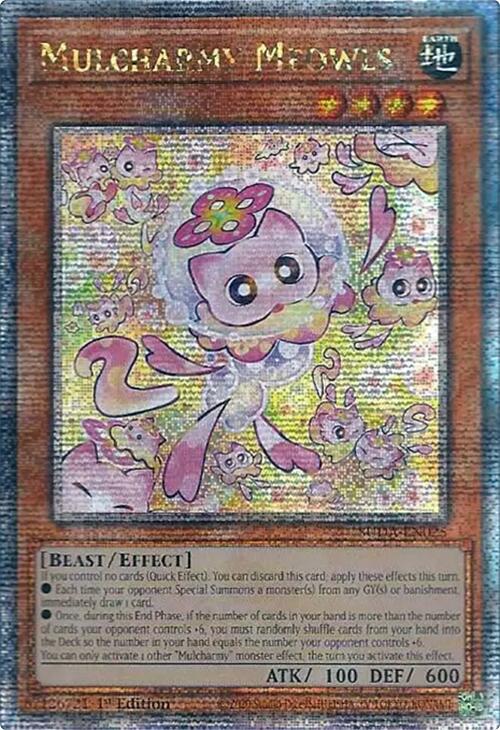Mulcharmy Meowls (Quarter Century Secret Rare) [SUDA-EN025] Quarter Century Secret Rare | Enigma On Main