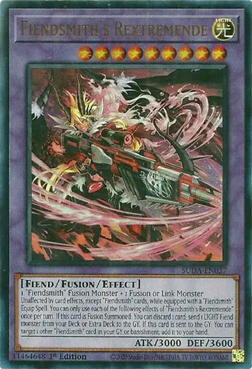 Fiendsmith's Rextremende [SUDA-EN037] Ultra Rare | Enigma On Main