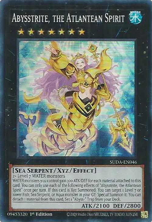 Abysstrite, the Atlantean Spirit [SUDA-EN046] Super Rare | Enigma On Main