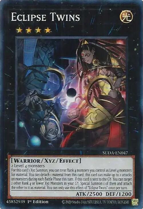 Eclipse Twins [SUDA-EN047] Super Rare | Enigma On Main
