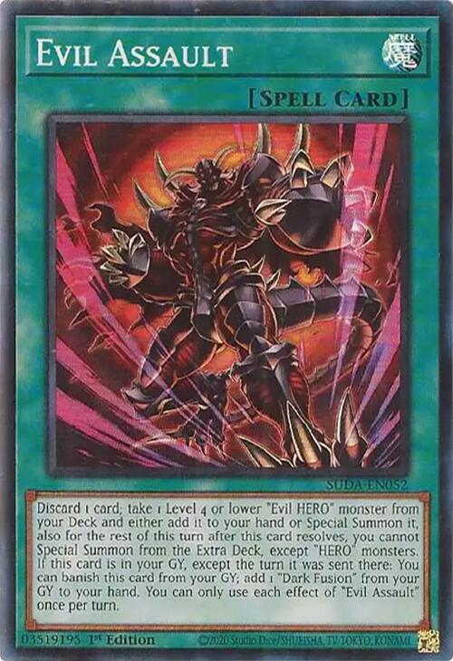 Evil Assault [SUDA-EN052] Super Rare | Enigma On Main