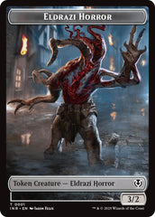 Eldrazi Horror // Human Soldier (0003) Double-Sided Token [Innistrad Remastered Tokens] | Enigma On Main