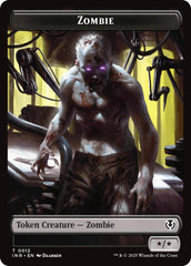 Zombie (0011) // Zombie (0012) Double-Sided Token [Innistrad Remastered Tokens] | Enigma On Main