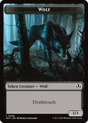 Wolf (0009) // Wolf (0018) Double-Sided Token [Innistrad Remastered Tokens] | Enigma On Main