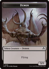 Demon // Human Cleric Double-Sided Token [Innistrad Remastered Tokens] | Enigma On Main