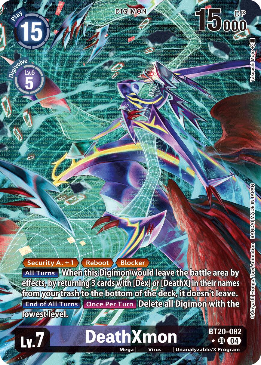 DeathXmon [BT20-082] (Alternate Art) [Release Special Booster Ver.2.5] | Enigma On Main