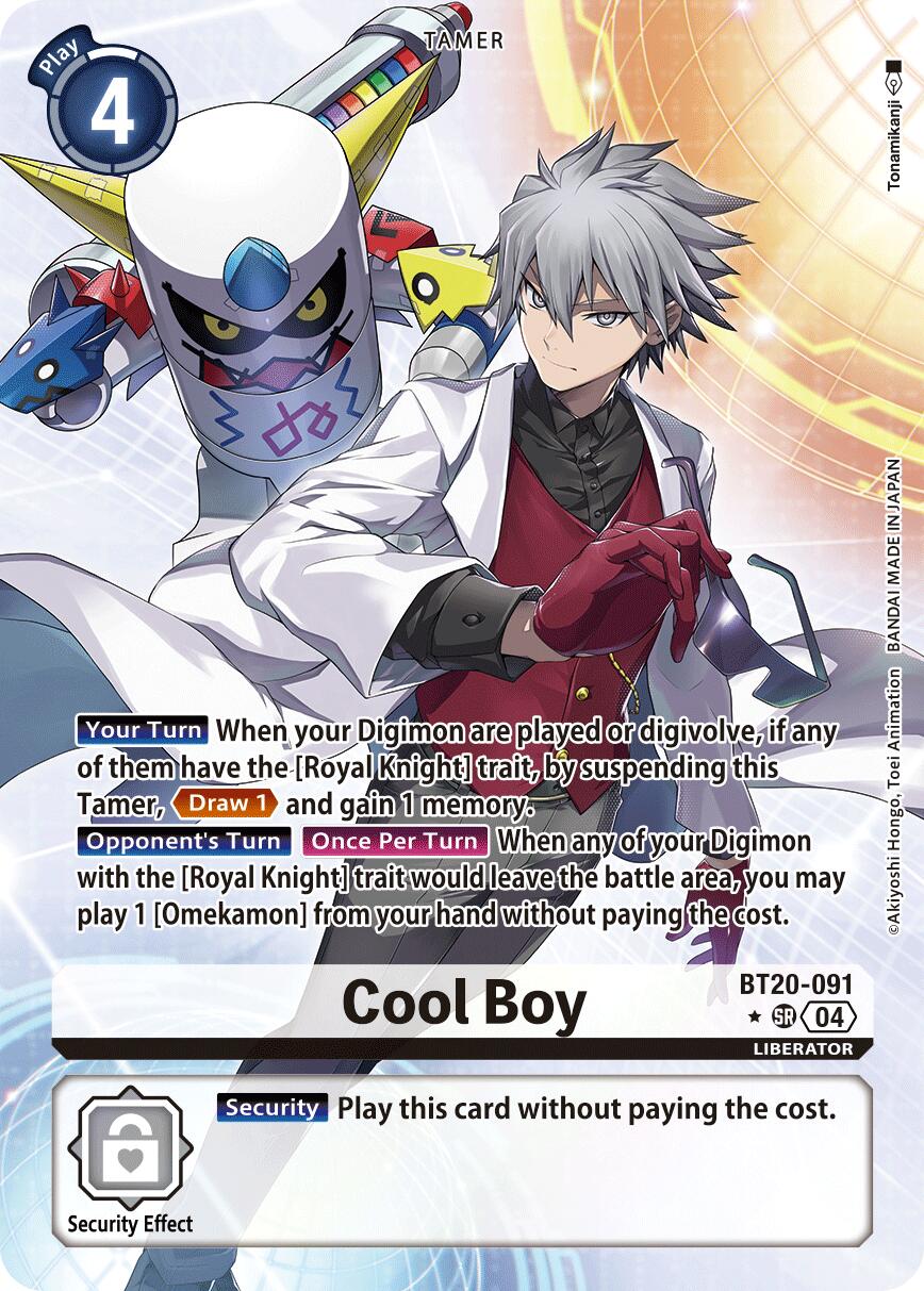 Cool Boy [BT20-091] (Alternate Art) [Release Special Booster Ver.2.5] | Enigma On Main
