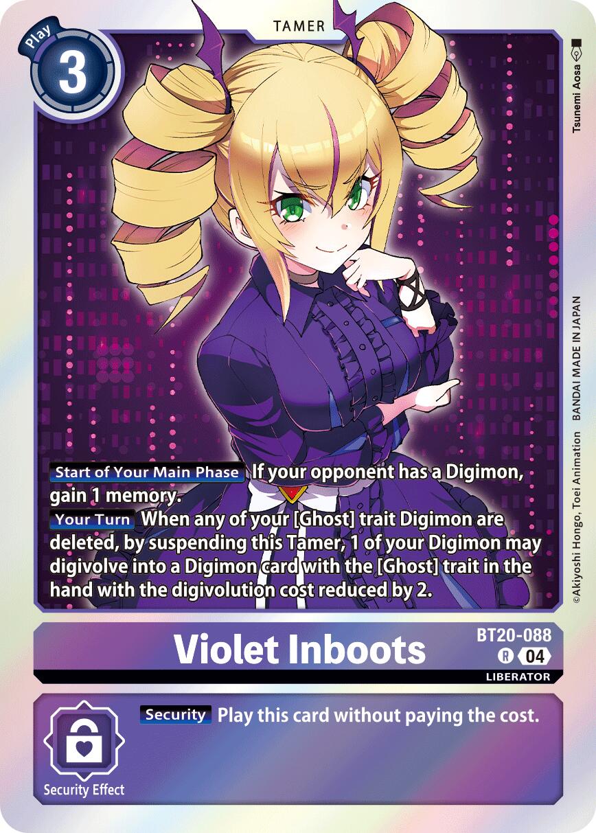 Violet Inboots [BT20-088] - BT20-088 [Release Special Booster Ver.2.5] | Enigma On Main