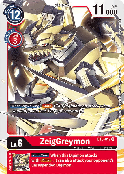 ZeigGreymon [BT5-017] [Battle of Omni] | Enigma On Main