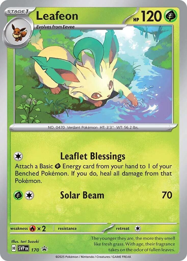 Leafeon (SVP170) [Scarlet & Violet: Black Star Promos] | Enigma On Main