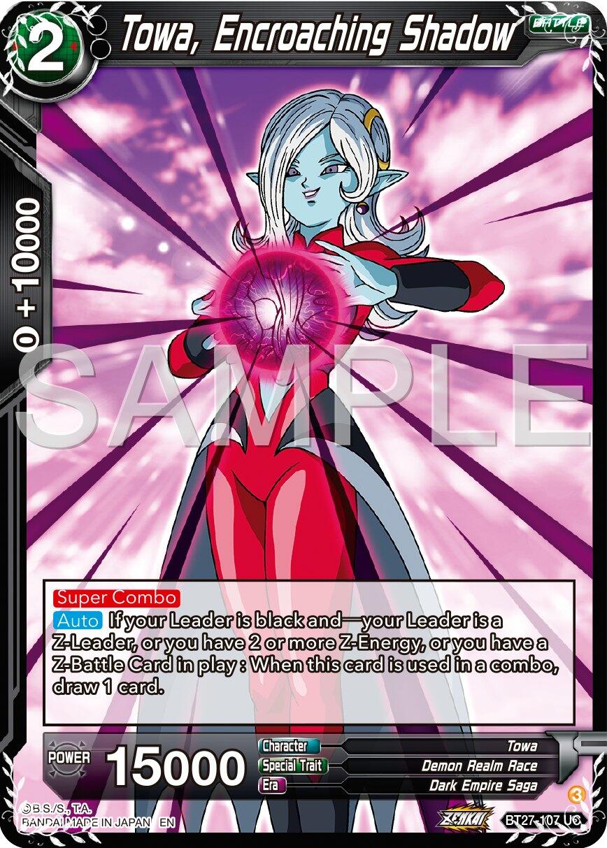 Towa, Encroaching Shadow (BT27-107) [History of Z] | Enigma On Main