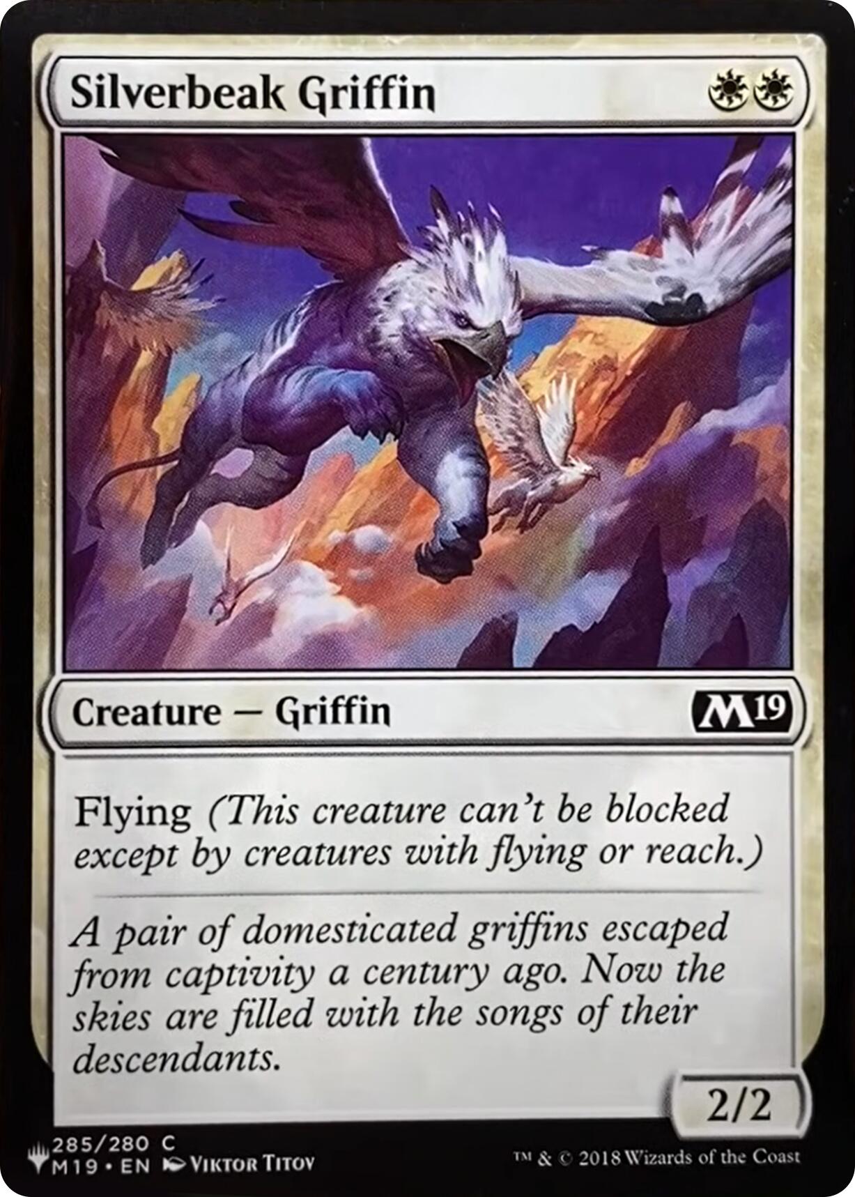 Silverbeak Griffin [The List] | Enigma On Main