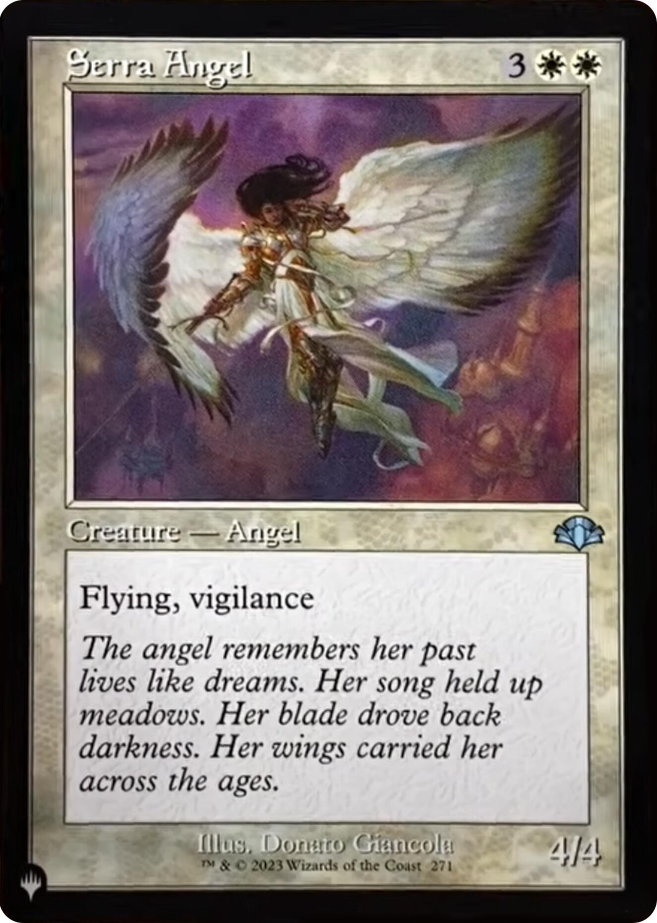 Serra Angel (Retro Frame) [The List] | Enigma On Main