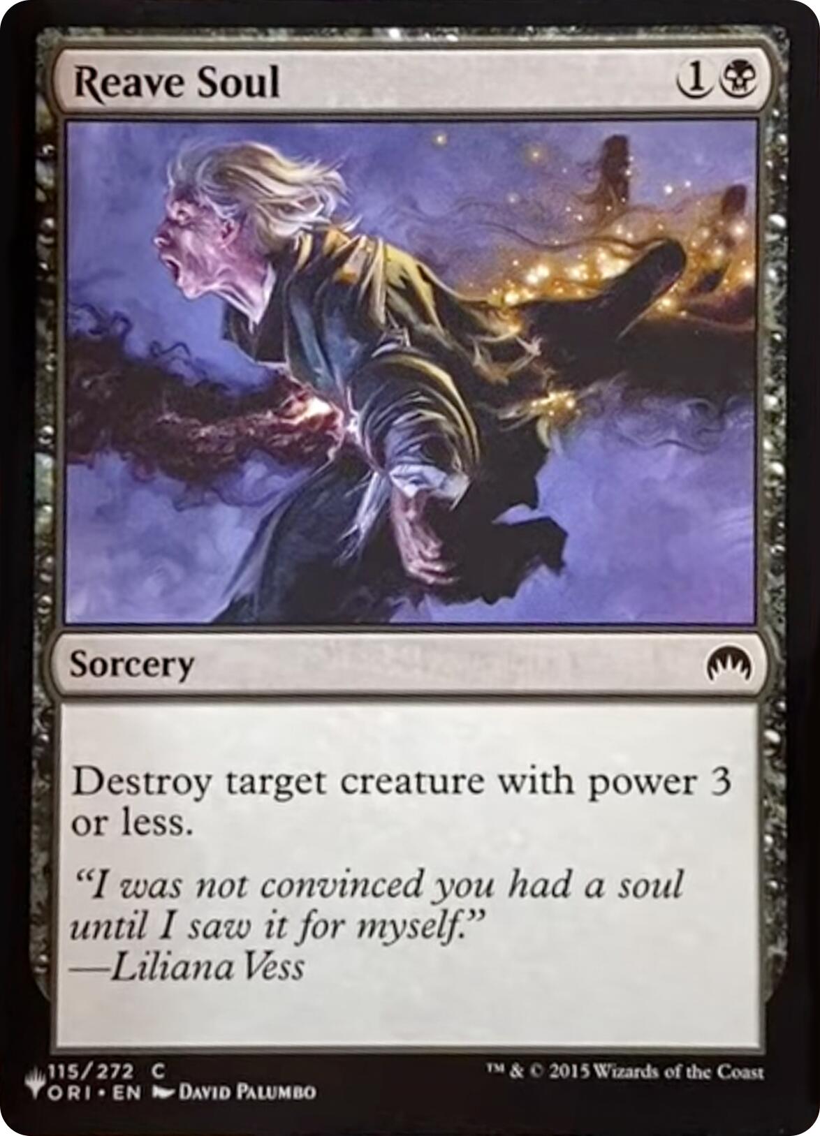 Reave Soul [The List] | Enigma On Main