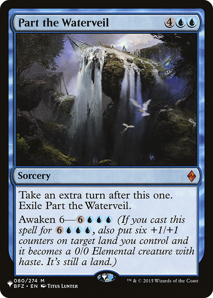 Part the Waterveil [The List] | Enigma On Main