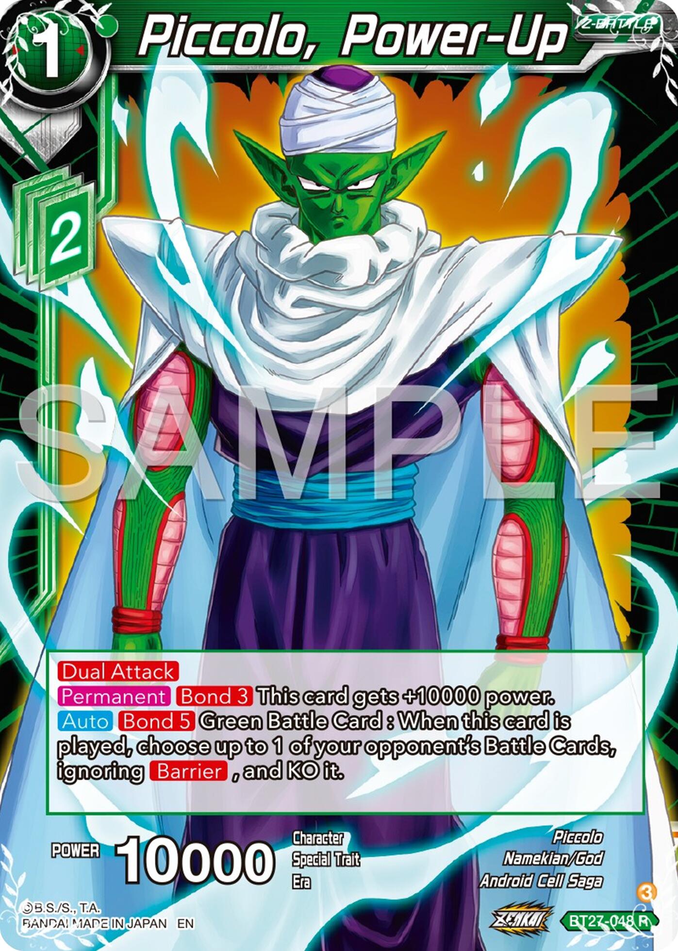 Piccolo, Power-Up (BT27-048) [History of Z] | Enigma On Main