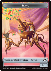 Servo // Thopter (0009) Double-Sided Token [Aetherdrift Tokens] | Enigma On Main