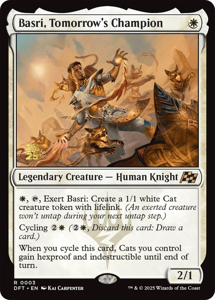 Basri, Tomorrow's Champion [Aetherdrift Prerelease Promos] | Enigma On Main