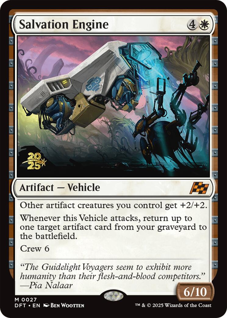 Salvation Engine [Aetherdrift Prerelease Promos] | Enigma On Main