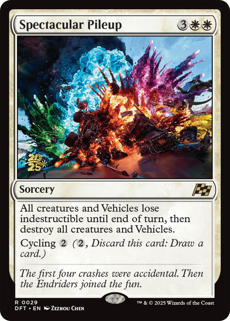 Spectacular Pileup [Aetherdrift Prerelease Promos] | Enigma On Main