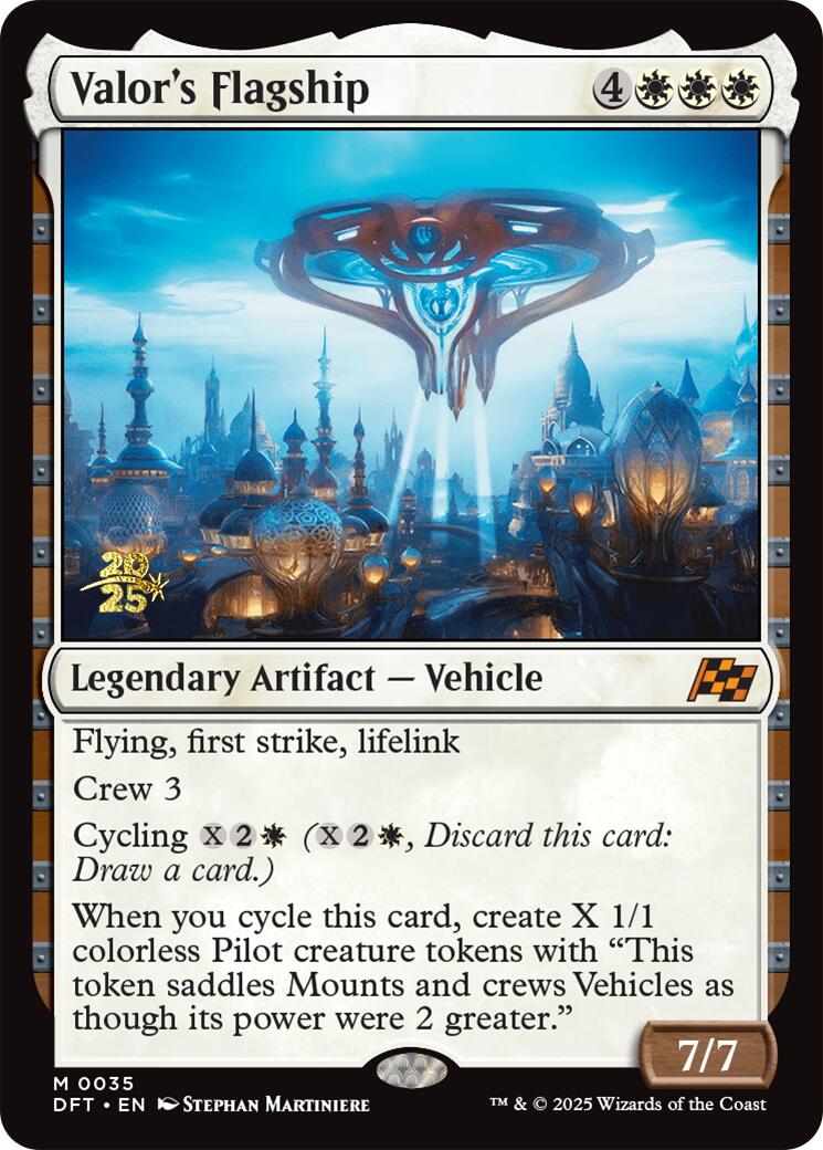 Valor's Flagship [Aetherdrift Prerelease Promos] | Enigma On Main