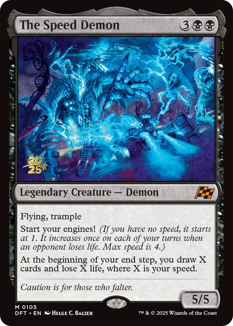 The Speed Demon [Aetherdrift Prerelease Promos] | Enigma On Main