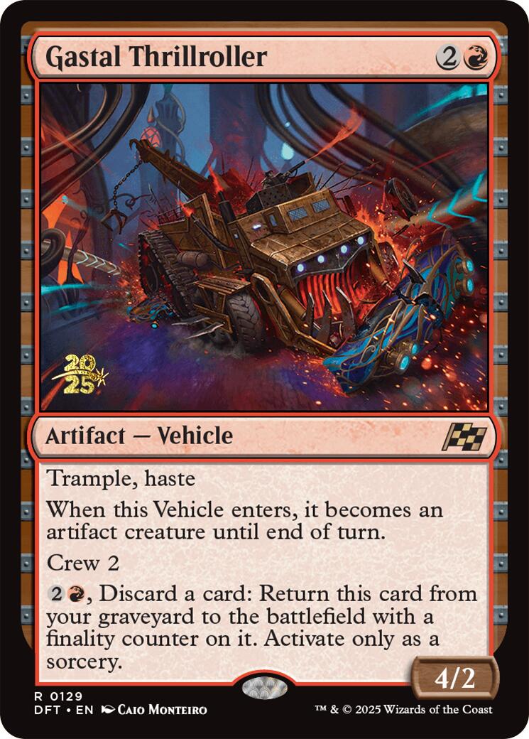 Gastal Thrillroller [Aetherdrift Prerelease Promos] | Enigma On Main