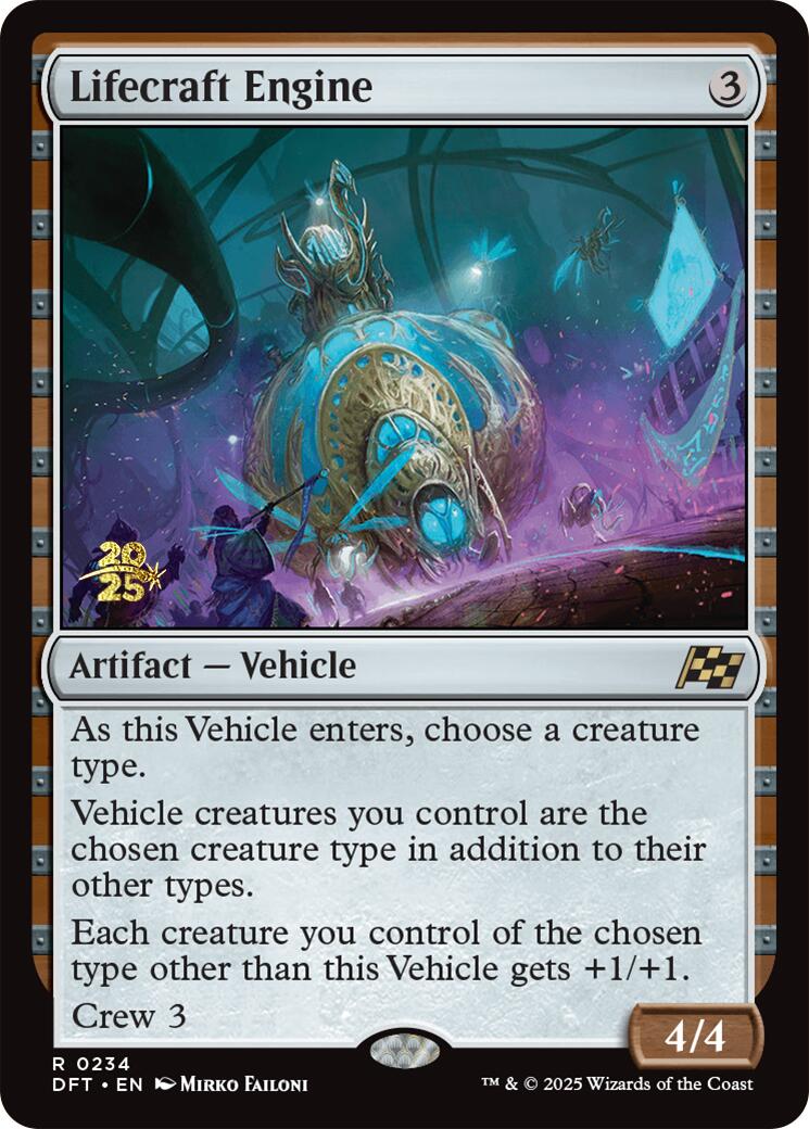 Lifecraft Engine [Aetherdrift Prerelease Promos] | Enigma On Main