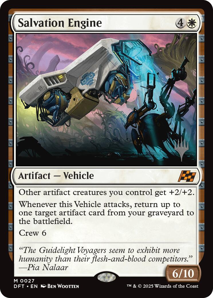 Salvation Engine (Promo Pack) [Aetherdrift Promos] | Enigma On Main