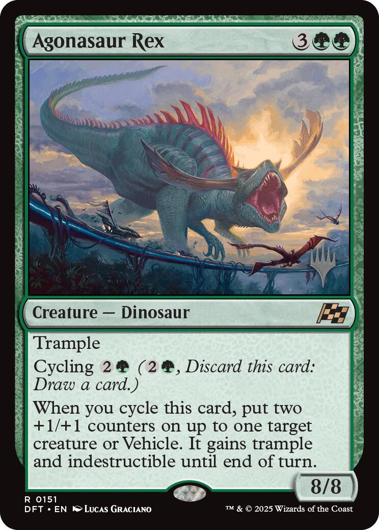 Agonasaur Rex [Aetherdrift Promos] | Enigma On Main