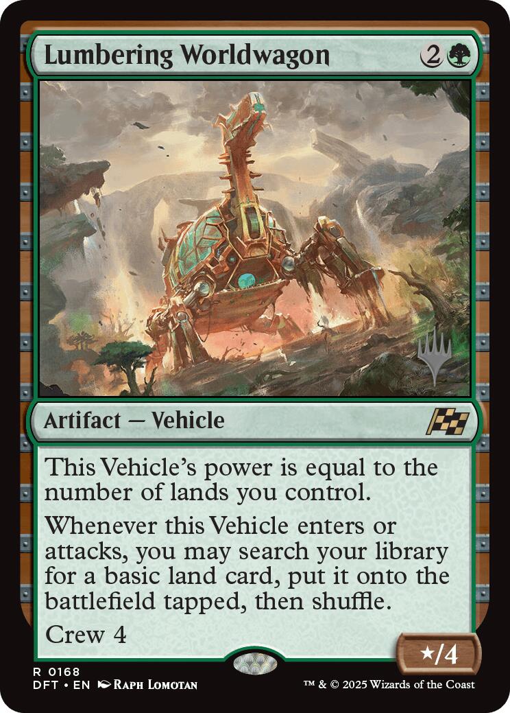 Lumbering Worldwagon [Aetherdrift Promos] | Enigma On Main