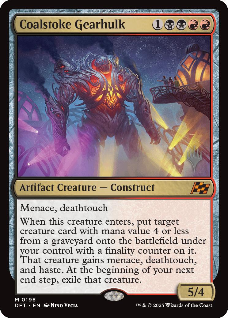 Coalstoke Gearhulk (Promo Pack) [Aetherdrift Promos] | Enigma On Main
