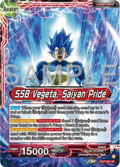 Vegeta // SSB Vegeta, Saiyan Pride (BT27-001) [History of Z] | Enigma On Main